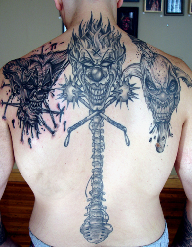 Tattoos - Julio Rodriguez - crazy clowns 